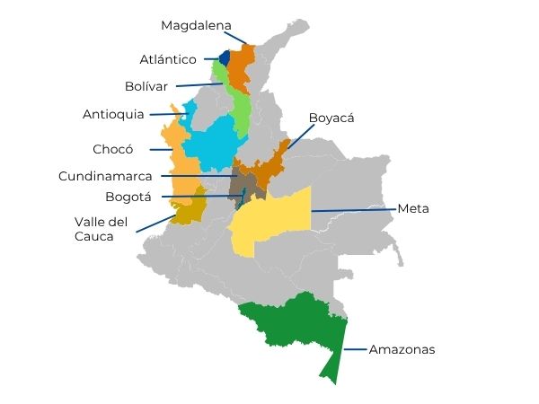 Permisos ambientales sector industrial urbanismo agroindustria ecoturismo Colombia